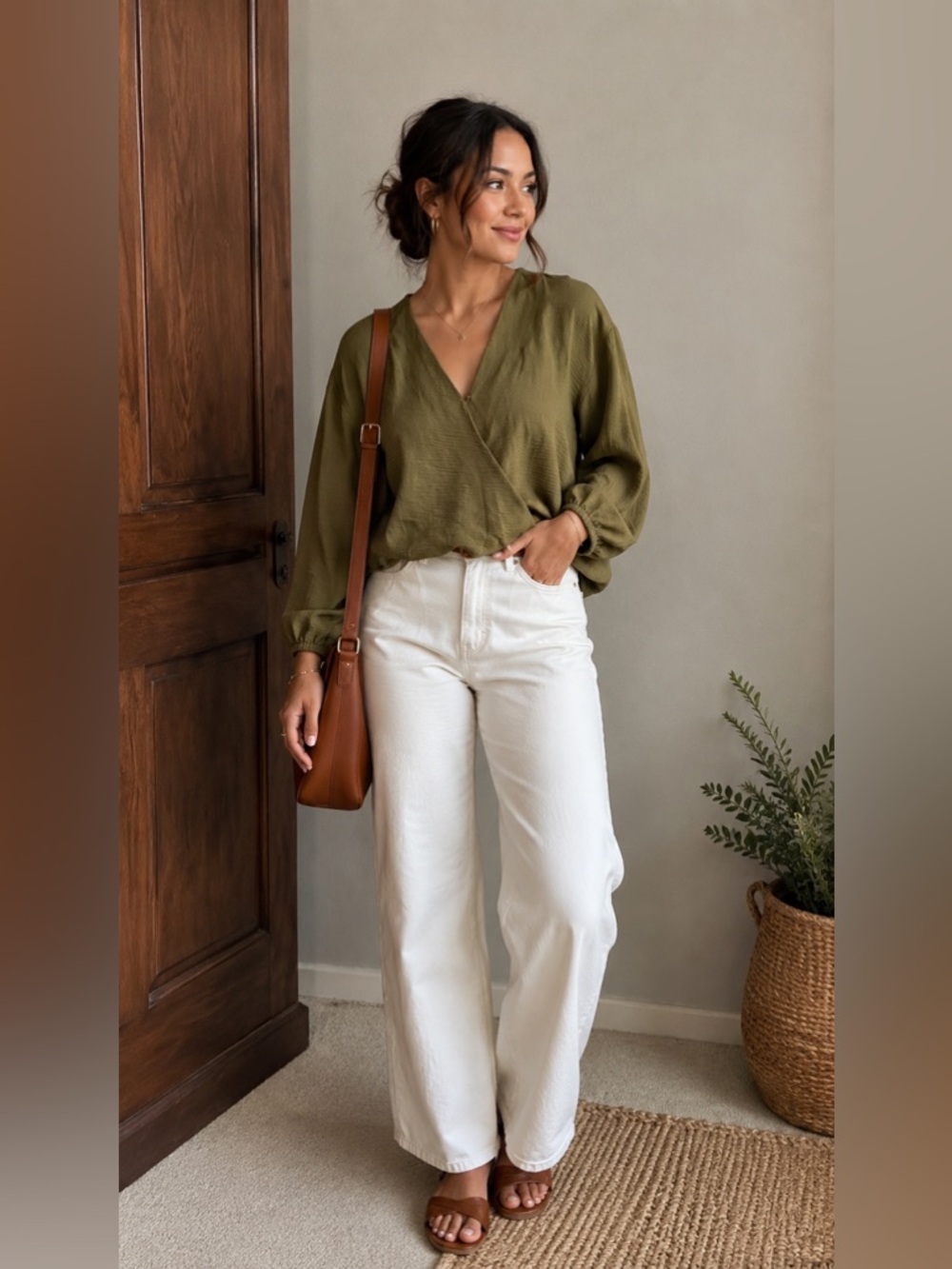 New With Tags Olive Shirt